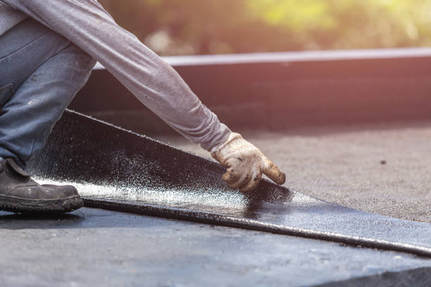 Professional Interior Drainage System technician working in Allen, MI